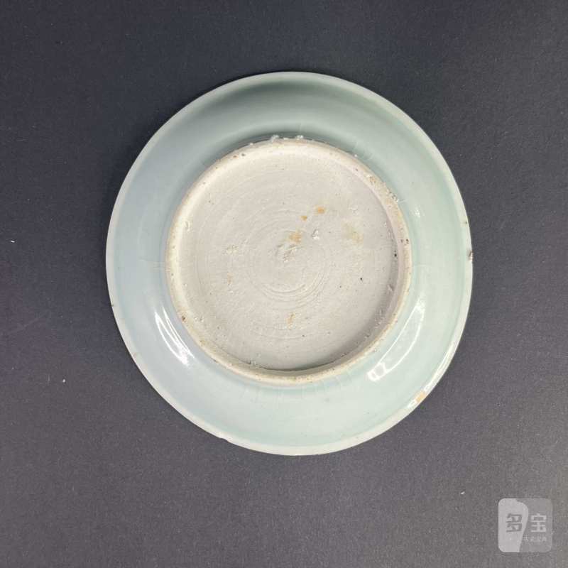 明早期 青花瑞兽纹小盘 - 图3